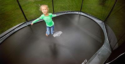 Studsmatta BERG GRAND ELITE REGULAR 520x345 GREY AirFlow PRO + SAFETY NET DELUXE - 3