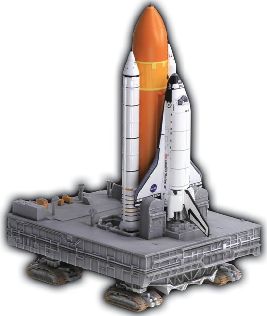 1/400 Space Shuttle w.Crawler-Transporter