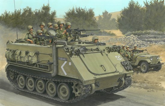1/35 Idf M113 Armored Personnel Carrier Yom Kip...