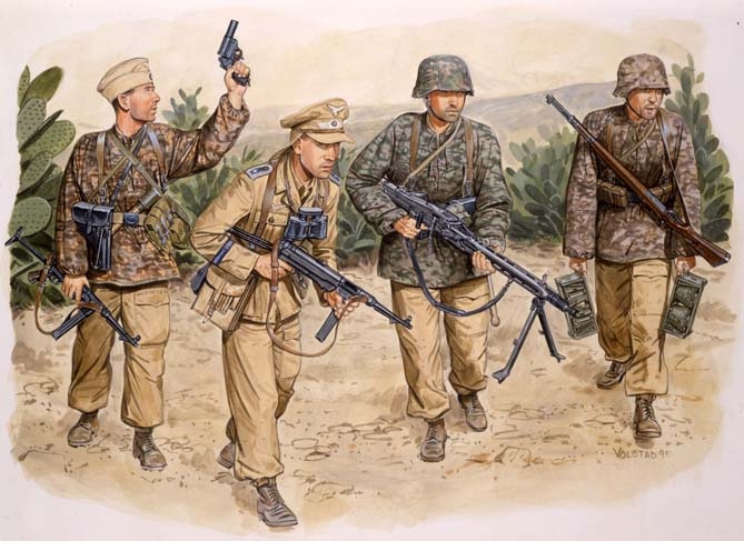 1/35 Hermann Göring Division (Tunisia 1943) (4 Figures Set)