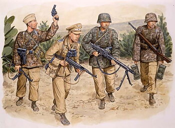 1/35 Hermann Göring Division (Tunisia 1943) (4 Figures Set)