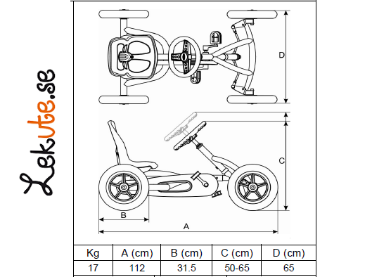 BERG trampbil Buddy Cross - 5
