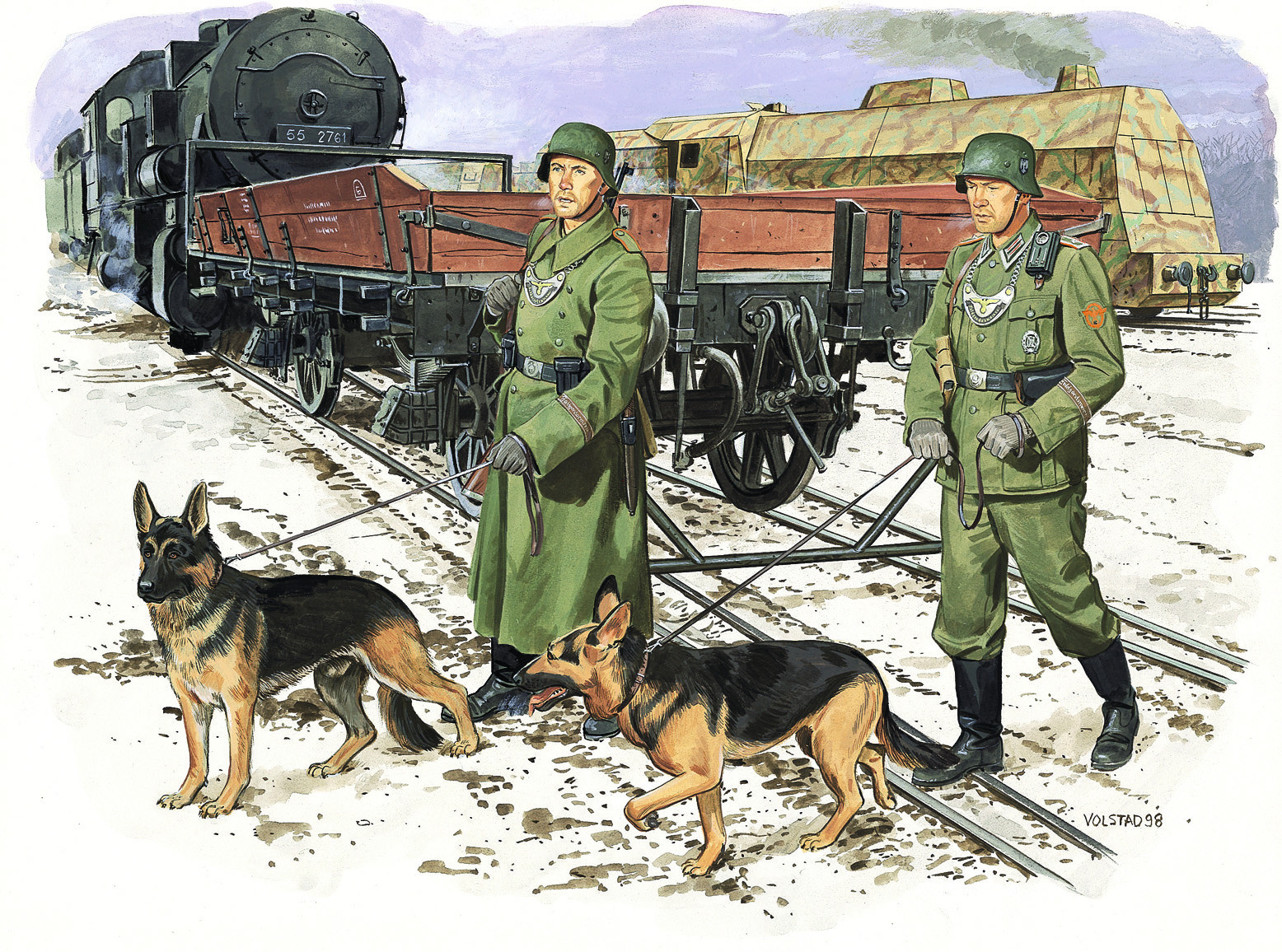 1/35 Feldgendarmerie w. Dogs