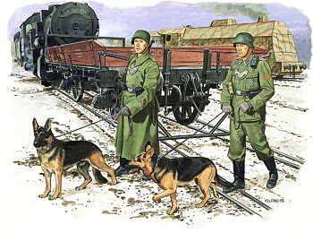 1/35 Feldgendarmerie w. Dogs