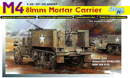 1/35  M4 81mm Mortar Carrier