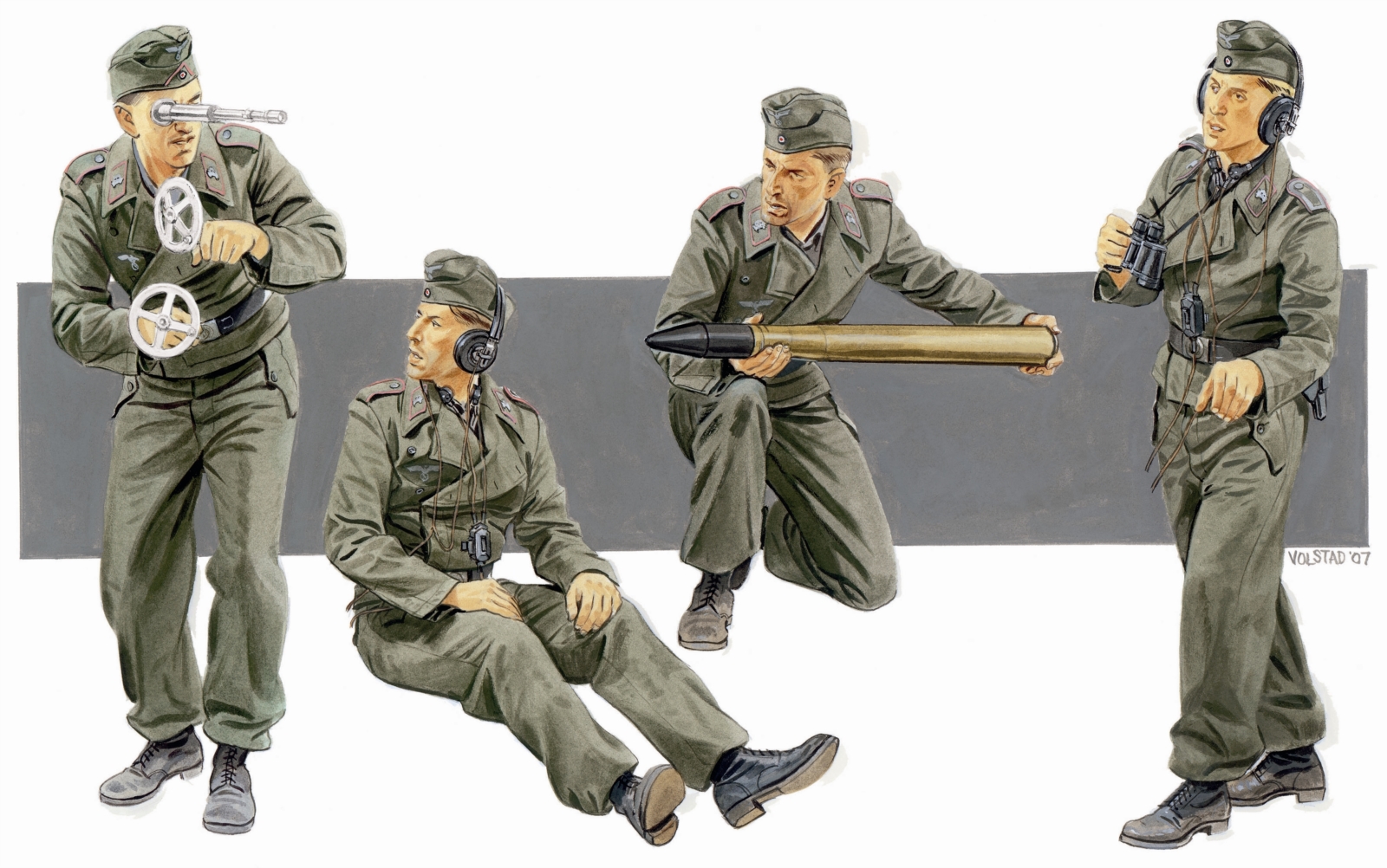 1/35 Self-Propelled Gun Crew