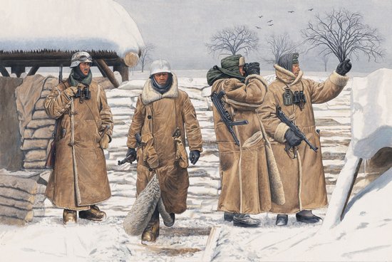 1/35 Ger.Infantry In Wachtmantel, Leningrad 1942