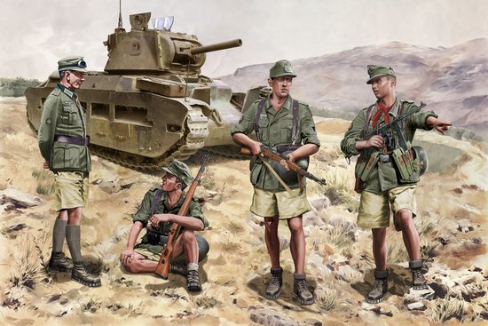 1/35 Gebirgsjäer Crete 1941 4 fig.