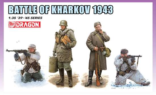 1/35 Battle Of Kharkov 1943 4 fig.