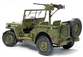 1/6  1/4-Ton 4X4 Truck w.M2 .50-Cal Machine Gun