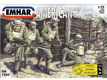 1/72 American "Doughboys" WW I