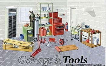 1/24 Mechanic Tools