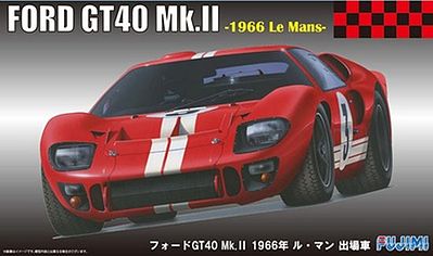 1/24 Ford GT40 1968 LeMans Winner