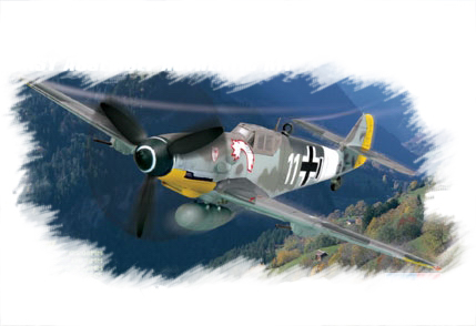1/72 Messerschmitt Bf-109 G-6 ,early - 2