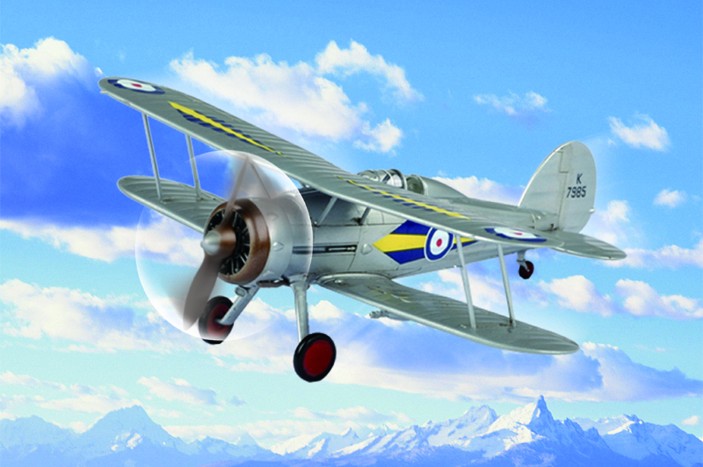 1/72 Raf Gladiator incl. SE Decal