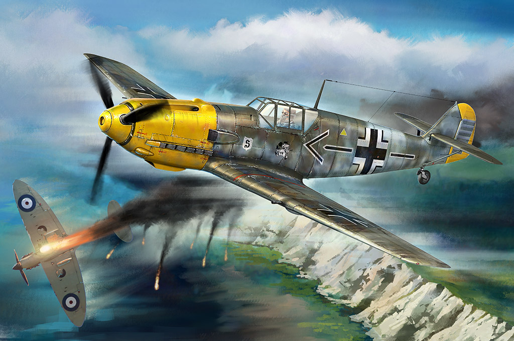 1/18 Messerschmitt Bf109E, Sept, 1940
