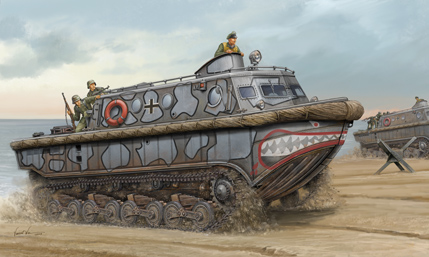 1/35 Land-Wasserr Schlapper Mid prod.