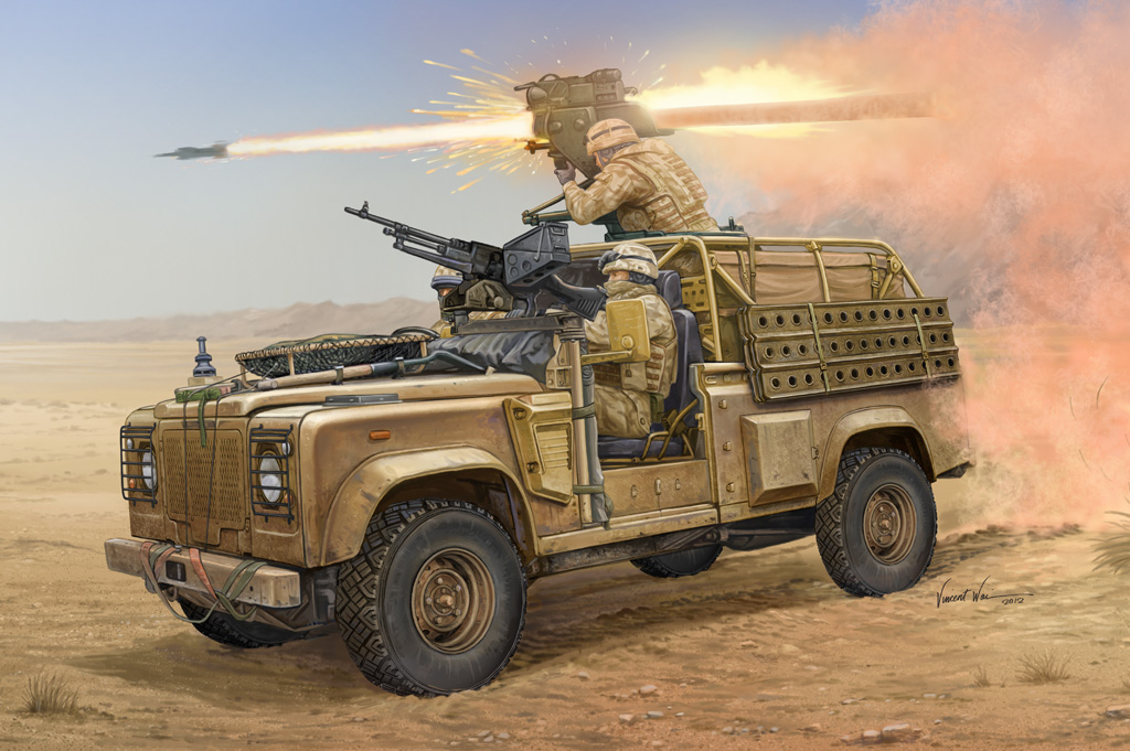1/35 Land Rover Wmik w. Milan