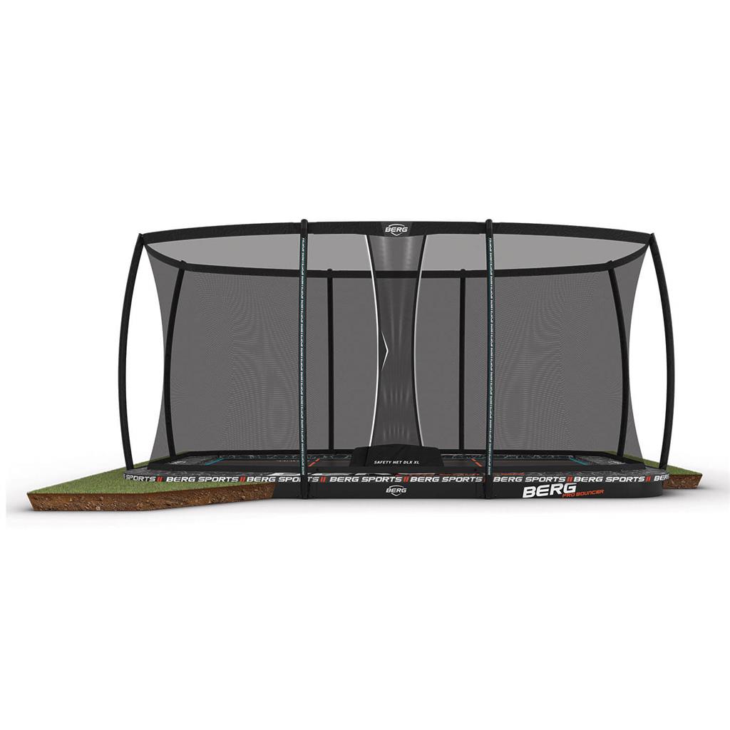 BERG Pro Bounce Flatground 500x300 + Safety net DLX XL
