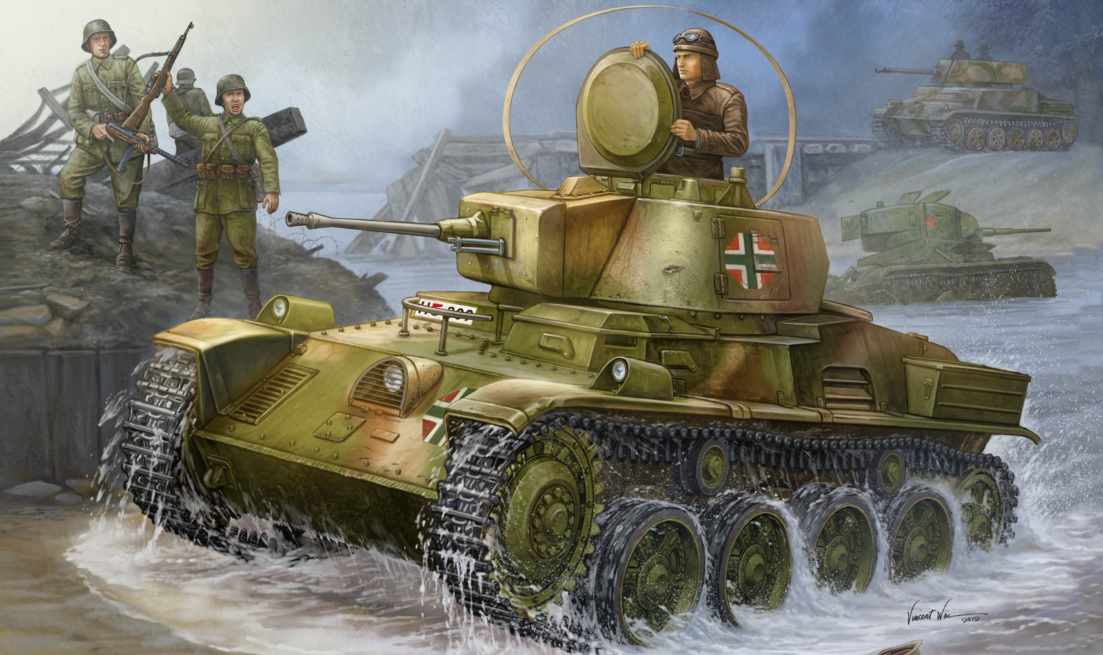 1/35 Hungarian Light T. 38M Toldi I(A20) - 2