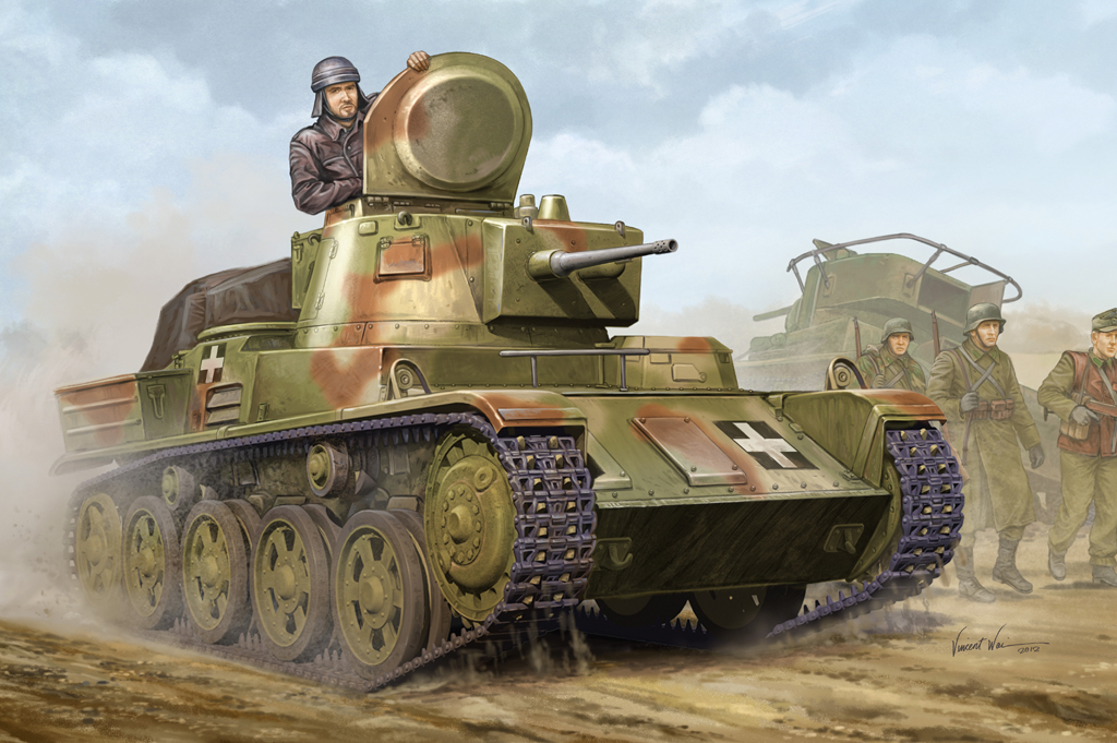 1/35 Hungarian Light T. 38M Toldi II(B40) - incl. SE Decal
