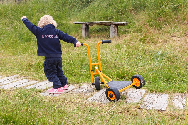 RABO trehjulig sparkcykel 3-Wheel Scooter - 6