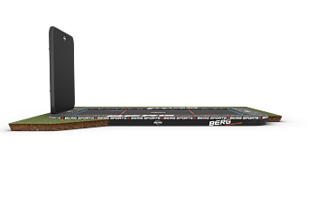 BERG Pro Bounce Flatground 500x300+Aerowall 2x2m - SPORT 