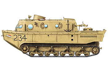 1/72 Land Wasser-Schlepper Amphibius Tractor early