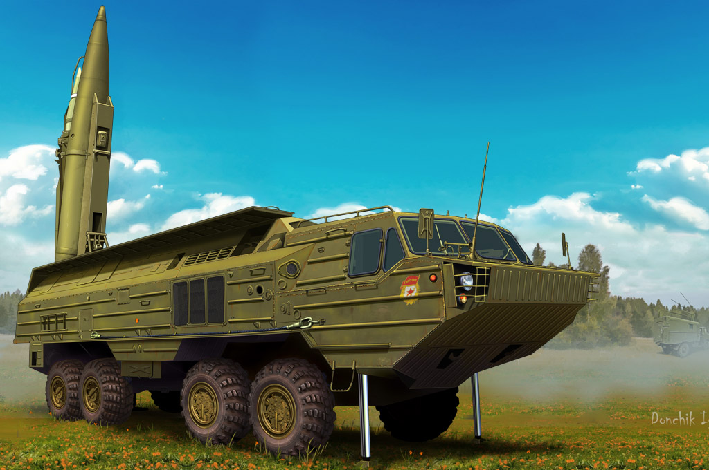 1/72 Soviet 9K714 OKA (SS-23 Spider)