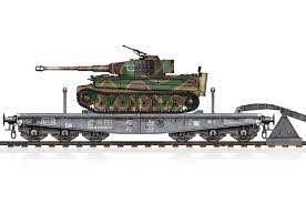 1/72 Schwere Plattformwagen Type SSyms 80