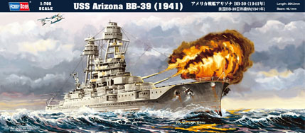 1/700 USS Arizona bb-39 (1941)
