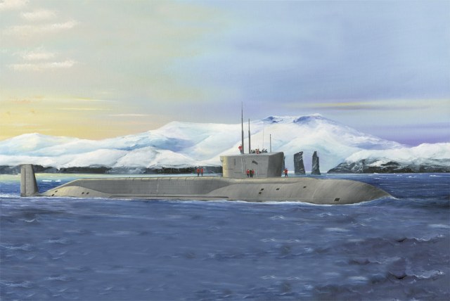 1/350 Russ. Navy Project 955 Borei-Yuri Dolgoru...