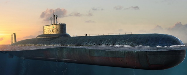 1/350 Thypoon Class SSBN