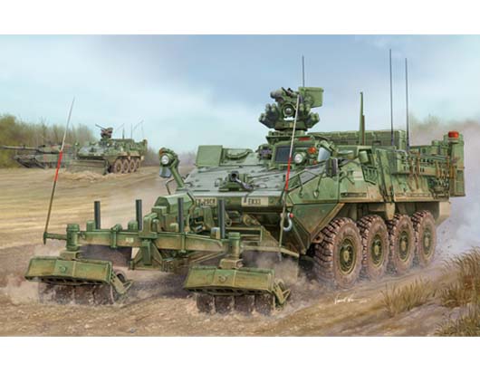 1/35 M1132 Stryker Engineer Squad Vehicle w/LWMR-Mine Roller/SOB
