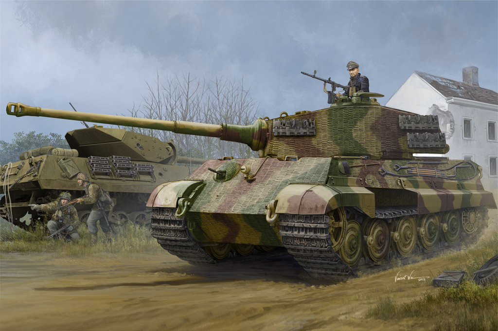 1/35 Pz.Kpfw.Vi Sd.Kfz.182 Tiger II (Henschel 1944 prod.)