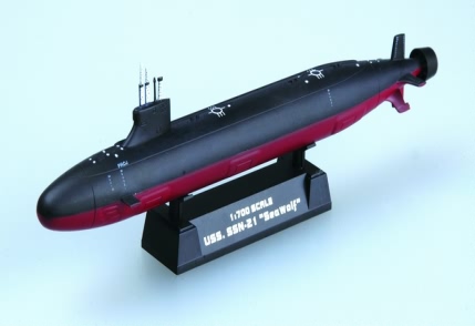 1/700 SNN-21 Seawolf Attack Sub