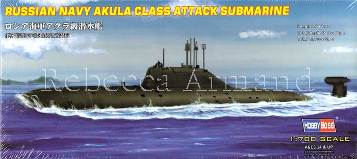 1/700 Akula Class Attack Sub - 2
