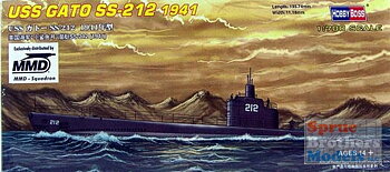 1/700 USS Gato Ss-212 1941