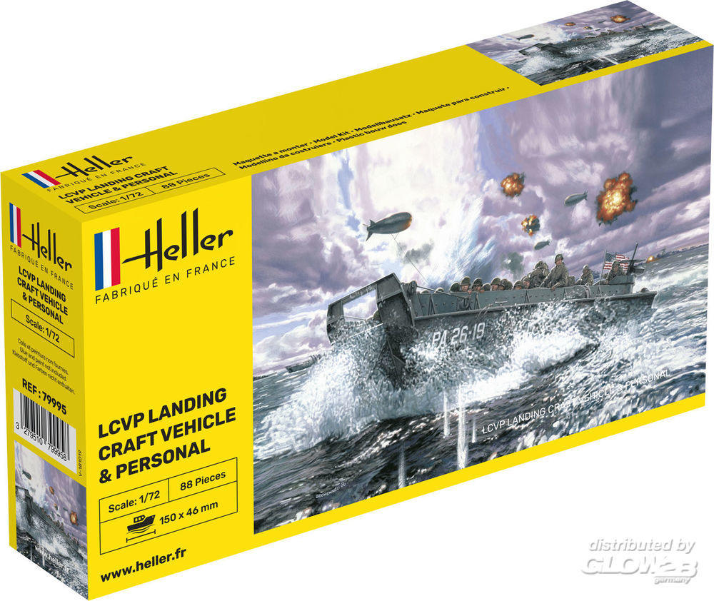 1/72 LCVP Landing Craft incl. crew