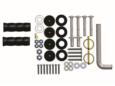 BERG Reservdel Skrinda BEACH WAGON - ASSEMBLY SET