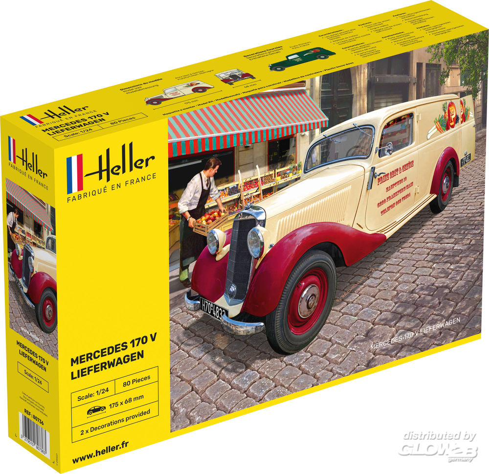 1/24 Mercedes MB170 Deliveryvan