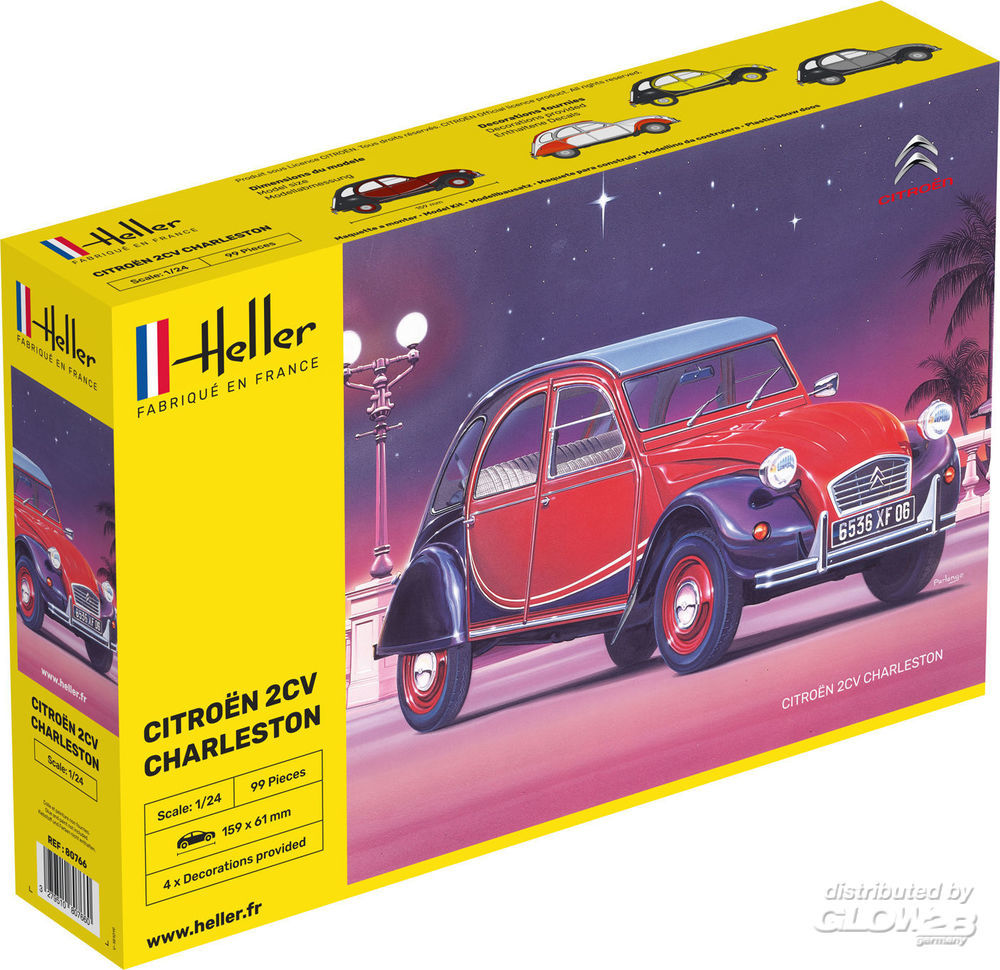 1/24 Citroen 2 CV Charleston