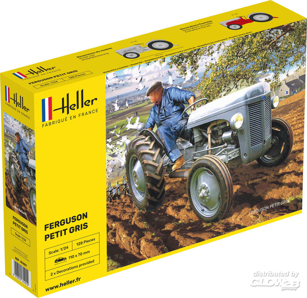 1/24 Ferguson Grålle/Gråtass