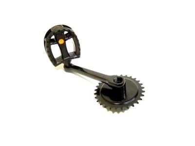 BERG BRF XL - CRANK 28TX140 + PEDAL FP-829 R