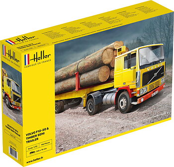 1/32 Volvo F12-20 & Timber Trailer