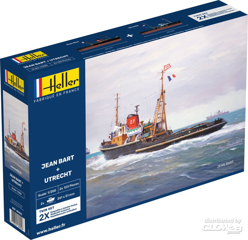 1/200 Jean Bart+Utrecht 2 boats included