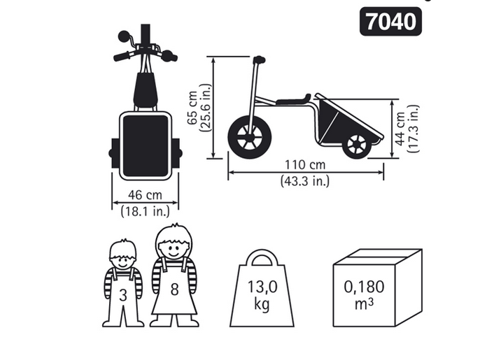 RABO trehjuling Transporter - 4