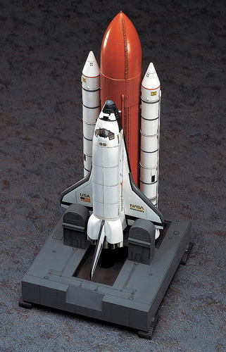 1/200 Space Shuttle Orbiter w. booster