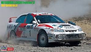 1/24 Mitsubishi Lancer Evolution IV 1997 Safari Driver:Tommi Makinen