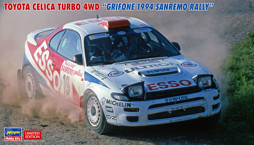 1/24 Toyota Celica Turbo 4WD 1994 Sanremo Rally